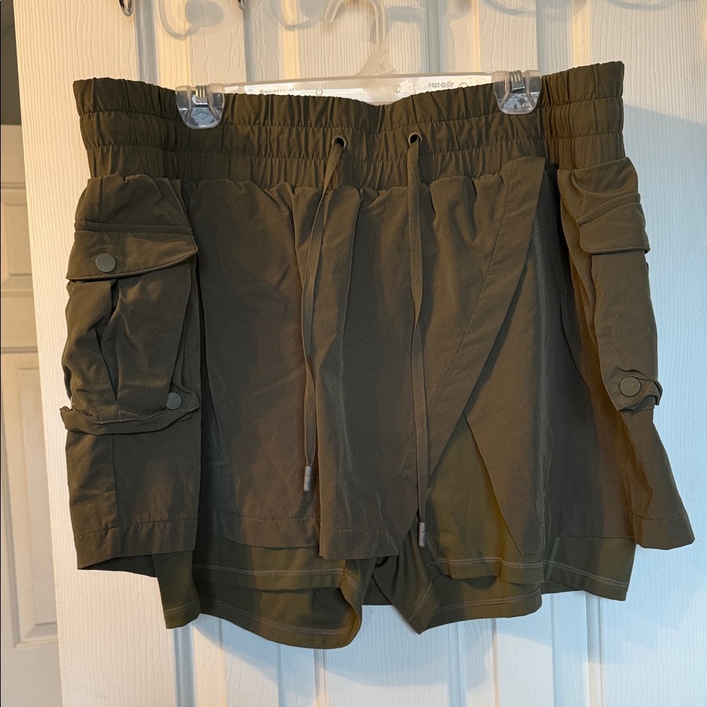 Hiking Superskort Dark Olive 2X